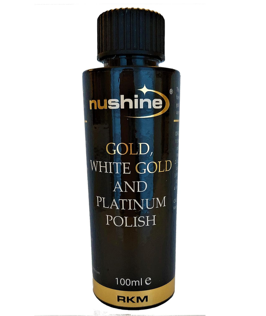 NuShine Gold, White Gold and Platinum Polish 100ml