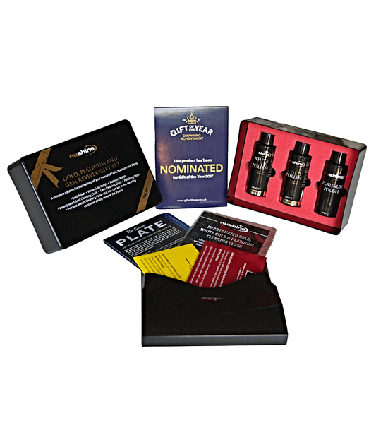 NuShine Gold, Platinum and Gem Reviver Gift Set