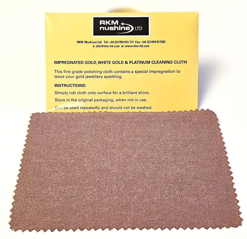 NuShine Gold, White Gold & Platinum Cleaning Cloth