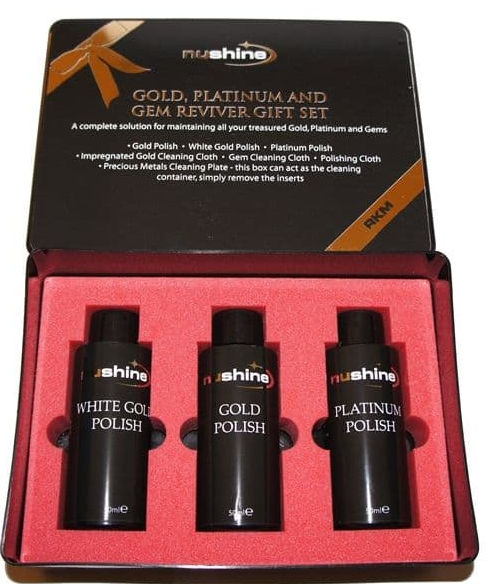 NuShine Gold, Platinum and Gem Reviver Gift Set